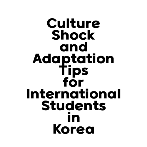 Culture Shock and Adaptation Tips for International Students in Korea